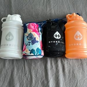 hydrojugs with sleeves